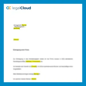 Anmeldung als eingetragener Kaufmann (e.K.) oder Firma ins Handelsregister - Vorschau