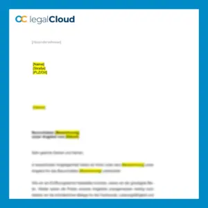 Aufforderungsschreiben bei Unterliegen im Vergabeverfahren - Muster zur Begründung der Angebotsablehnung nach VOB - Vorschau