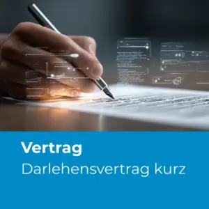 Darlehensvertrag (kurz)