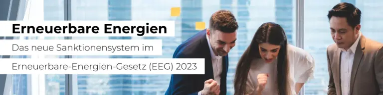 Das neue Sanktionensystem im Erneuerbare-Energien-Gesetz (EEG) - 1