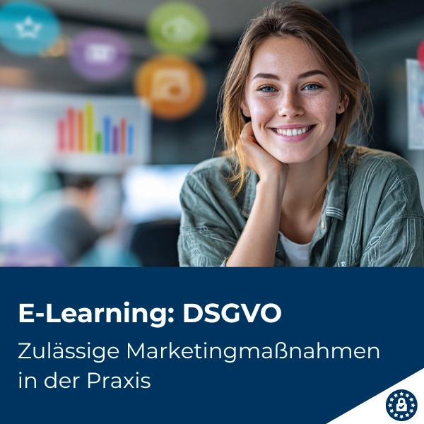 E-Learning - DSGVO Zulässige Marketingmaßnahmen - 1