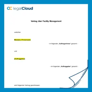 Facility-Management-Vertrag Pflegeheim – Reinigung & Hausmeisterservice (56) - Vorschau