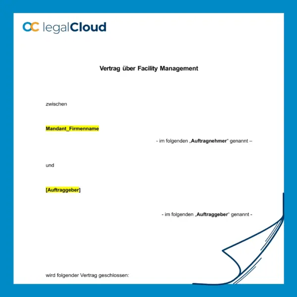 Facility-Management-Vertrag Pflegeheim – Reinigung & Hausmeisterservice (56) - Vorschau