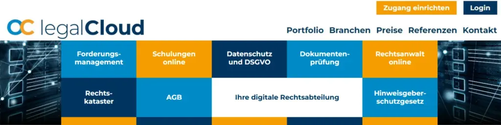 legalcloud24: Ihre digitale Rechtsplattform für alle Rechtsthemen – jetzt online - 2