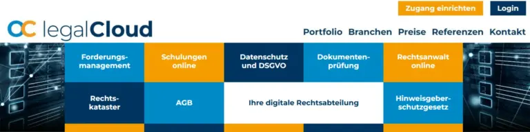 legalcloud24: Ihre digitale Rechtsplattform für alle Rechtsthemen – jetzt online - 2