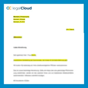 Letzte Abmahnung - geprüftes Musterschreiben zur arbeitsrechtlichen Absicherung (148) - Vorschau