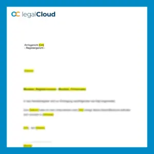 Mitteilung Sitzverlegung e.K. - rechtssichere Vorlage Handelsregister - Vorschau