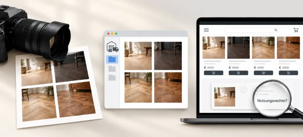 Nutzungsrechte an Produktfotos: Was Online-Händler bei der Verwendung beachten müssen - 1