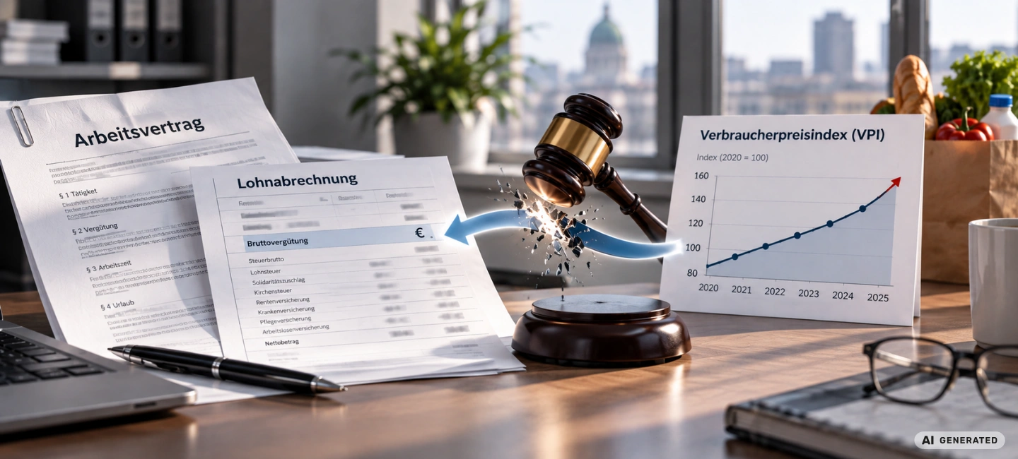 Preisindexklausel im Arbeitsvertrag: Wann die automatische Gehaltsanpassung unwirksam ist - 1