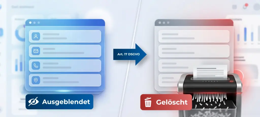 Recht auf Löschung nach Art. 17 DSGVO: SG Dresden erklärt Ausblenden für unzureichend - 1