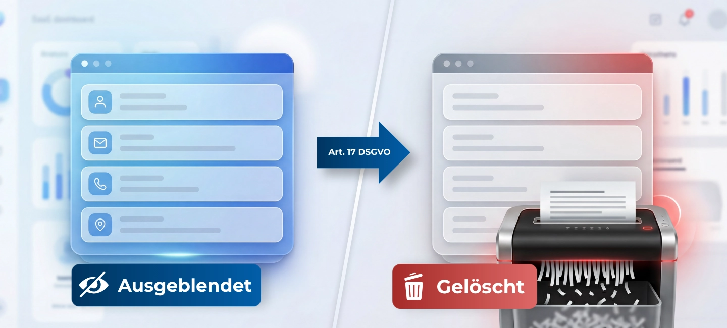 Recht auf Löschung nach Art. 17 DSGVO: SG Dresden erklärt Ausblenden für unzureichend - 1