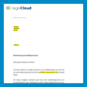 Rückforderung der Maklerprovision - rechtssichere Vorlage Anspruch auf Rückzahlung - Vorschau