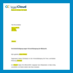 Vermieterkündigung wegen Vernachlässigung der Mietsache - Muster für fristlose Kündigung nach § 543 BGB - Vorschau