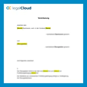 Vertrag Aus- und Fortbildung Übungsleiter - Fortbildungsvertrag Vorlage für Sportvereine - Vorschau